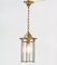 Lanterna Art Nouveau in ottone, inizio XX secolo, Immagine 6