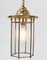 Brass Art Nouveau Lantern, 1900s 7