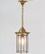 Brass Art Nouveau Lantern, 1900s 5