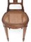 Französischer Jugendstil Beistellstuhl aus Nussholz im Stil von Louis Majorelle, 1900er 8