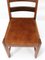 Art Deco Haagse School Oak Dining Room Chairs, 1920s, Set of 4, Image 4