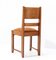 Art Deco Haagse School Oak Dining Room Chairs, 1920s, Set of 4 5