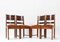 Art Deco Haagse School Oak Dining Room Chairs, 1920s, Set of 4 3