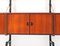 Large Mid-Century Modern Free Standing Wall Unit by Louis Van Teeffelen for Wébé, Set of 23, Image 12
