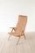 Swedish High Back Armchair in Paper Cord and Oak, 1950s 1