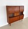 Credenza alta in teak di Poul M. Jessen, anni '50, Immagine 18