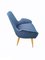 Blue Munari Armchairs by Bruno Munari, 1950s, Set of 2 3