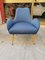 Blue Munari Armchairs by Bruno Munari, 1950s, Set of 2 13