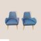 Blue Munari Armchairs by Bruno Munari, 1950s, Set of 2 2