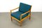 Cherry Wood Lounge Chair, 1960s 4