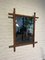 Large Vintage Bamboo Mirror, 1960s, Image 1