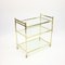 Minimalist Scandinavian Brass Bar Trolley, 1970s, Image 2