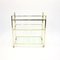 Minimalist Scandinavian Brass Bar Trolley, 1970s, Image 7