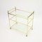 Minimalist Scandinavian Brass Bar Trolley, 1970s, Image 3