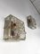 Italian Apis Glass Cube Sconces from Poliarte, 1970s, Set of 2 4