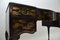 Antique Lacquered Chinoiserie Desk with Leather Top 6