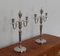 Silver Bronze Candelabra, 1960s, Set of 2, Image 2