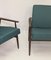 300-190 Green Armchairs by Henryk Lis, 1970s, Set of 2 2