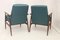 300-190 Green Armchairs by Henryk Lis, 1970s, Set of 2 14