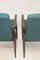 300-190 Green Armchairs by Henryk Lis, 1970s, Set of 2 7