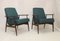 300-190 Green Armchairs by Henryk Lis, 1970s, Set of 2 12