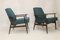 300-190 Green Armchairs by Henryk Lis, 1970s, Set of 2 16