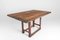 Vintage Industrial Wood & Iron Dining Table Desk 1