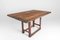 Vintage Industrial Wood & Iron Dining Table Desk, Image 1