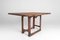 Vintage Industrial Wood & Iron Dining Table Desk, Image 11