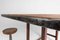 Vintage Industrial Wood & Iron Dining Table Desk 6
