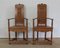 Renaissance Style Caquetoires Armchairs in Blond Oak, Late 19th Century, Set of 2 14