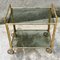 Mid-Century Metal & Faux Bamboo Bar Cart, 1960s, Image 2