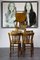 Art Deco Beech Bistro Chairs, Set of 6 12