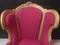 Louis XV Sessel aus goldenem Holz, 2er Set 3
