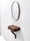Mid-Century Wall-Mounted Console Table in the Style of Guglielmo Ulrich, Italy 4