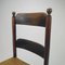 Antique Modernist Oak and Rush Side Chair, 1910s 5