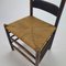 Antique Modernist Oak and Rush Side Chair, 1910s 7