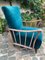 Velvet Chair, 1950s, Image 1
