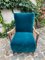 Velvet Chair, 1950s, Image 2