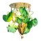 Flower Power Lotus Dichondra Round Chandelier & Crystal Egg Pendants from VGnewtrend, Italy 1