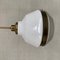 Antique German Two-Tone Pendant Light with Brass Stem 3
