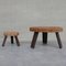 Mid-Century French Coffee Table and Side Table by Adrien Audoux & Frida Minet, Set of 2, Image 1