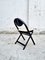 Mid-Century Folding Wooden Chair in the style of Achille Castiglioni, Italy, 1970s 11