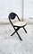 Mid-Century Folding Wooden Chair in the style of Achille Castiglioni, Italy, 1970s 1