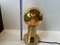 Mid-Century Spy Ball Table Lamp in Brass from Frimann, 1960s, Image 6