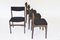 Vintage Felt & Walnut Dining Chairs by Erik Buch for O.D. Møbler, Denmark, 1960s, Set of 4 5