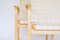 Vintage Model 45 Dining Chairs by Alvar Aalto for Artek, 1960s, Set of 2, Image 6