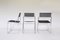 Vintage Nuova X-Line Chairs by Niels Jørgen Haugesen for Hybodan AS, Denmark 1970s, Set of 3 4