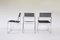 Vintage Nuova X-Line Chairs by Niels Jørgen Haugesen for Hybodan AS, Denmark 1970s, Set of 3, Image 4