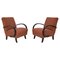 Mid-Century Armchairs by Jindrich Halabala, 1950s, Set of 2 1